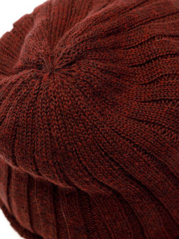 Шапка муж. хл+виск LB-A53120 bordo