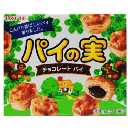 Бисквитное печенье со вкусом шоколада Пай Ноу Ми/Pie No Mi Lotte, Япония, 73 г Акция