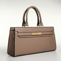 Сумка женская тоут TEXTURA на молнии, 34×8×18 см, однотонная, коричневая