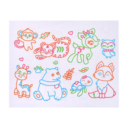 Доска для рисования "Волшебство света" в коробке