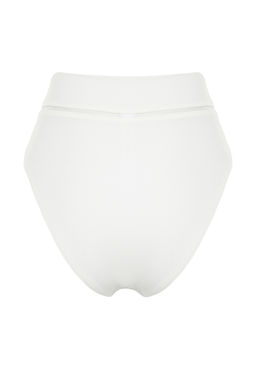 TRENDYOLMILLA Tarc?n Serit Aksesuarl? Yuksek Bel Regular Bikini Alt? TBESS22BA0027 фото 11