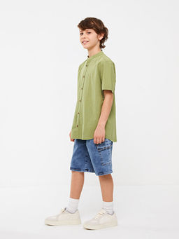 Beli Lastikli Erkek ?ocuk Jean ?ort