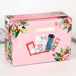 Подарочный набор, ежедневник А5, 80 листов, ручка, стикеры, термостакан 350 мл «Любимому воспитателю»