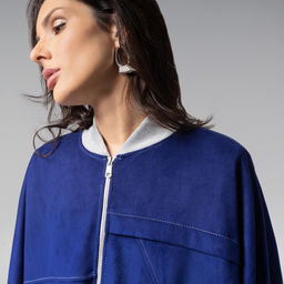 Бомбер объемного кроя с карманами, Стильное вложение (oversize, L-XL) - Charutti фото 3