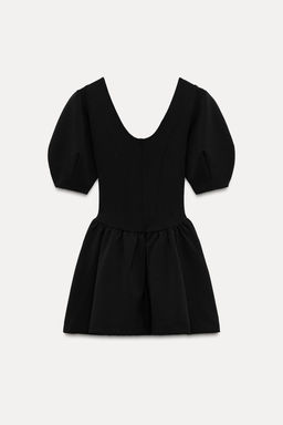 FITTED SKATER DRESS