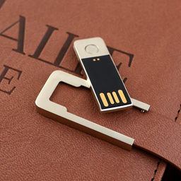 Родословная книга со встроенной флешкой 16 Gb «Наше фамильное дерево», 17.5×23 см.