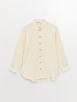 G?mlek Yaka Basic Uzun Kollu K?z ?ocuk Tunik