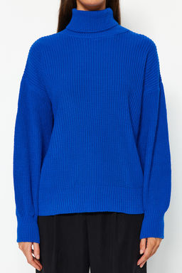 Saks Genis Kal?p Basic Triko Kazak TWOAW23KZ0041 - Trendyolmilla фото 4