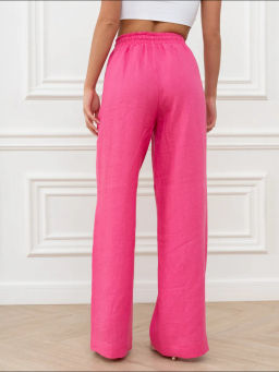 Брюки женские Лён Бежевый - Modamica фото 13