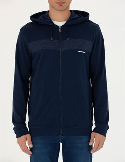Lacivert Regular Fit Kap__onlu H_rka - Pierre cardin фото 6