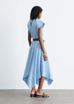Vestido midi en popelina de algod?n - H&m фото 6