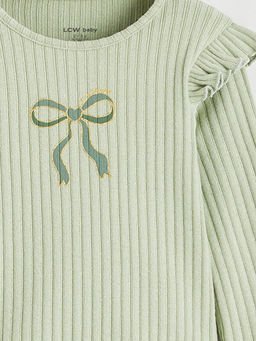 Bisiklet Yaka F?rf?rl? K?z Bebek Bluz