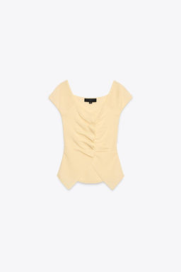 GATHERED KNIT TOP - Zara фото 4