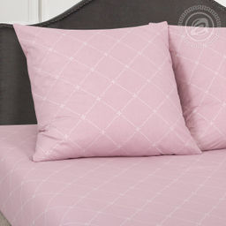 Постельное белье Эвелина с простынью на резинке (поплин DE LUXE) Евро/Пододеяльник: 1 шт. - 215*200; Простыня на резинке: 1 шт. - 200*180; Наволочка: 2 шт. - 70*70; DE LUXE с простынью на резинке - Артпостель фото 3