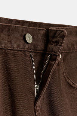 TRF WIDE-LEG LOW-RISE JEANS - Zara фото 10