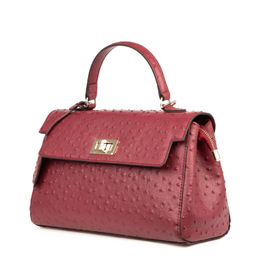 D-23105 red, Женская кожаная сумка, Barcelo Biagi