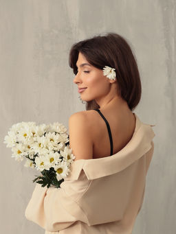 Комплект нижнего белья женский (топ, трусы) Collorista, чёрный, размер 46-48