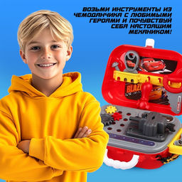 Игровой набор Мастер на все руки с инструментами - Disney фото 4