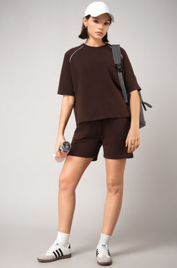 Женский костюм с шортами из футера двухнитки Happyfox  фото 21