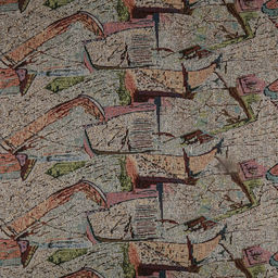 Покрывало 1,5 спальное "Гапсельга" 150х200см, 2-х сторонее, гобелен 285г/м2 (набивной смесовый, хлопок 50%), упаковка "эконом" пакет 50х50см, "Домашняя мода" (Россия)