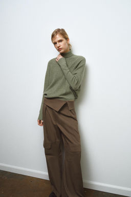 BATWING SLEEVE KNIT JUMPER - Zara фото 9