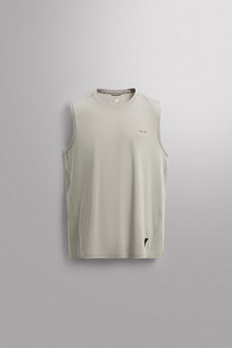 CAMISETA TANK T?CNICA B?SICA / Verde medio