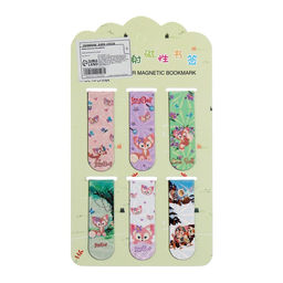 Набор закладок для книг магнитных 6 штук, Зверушки, МИКС - Calligrata фото 6