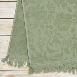 Набор махровых полотенец VERSAL 2 шт. (50х90 - 1 шт., 70х140 - 1шт.), 100% хлопок, 450 гр./кв.м. Сирень - Традиция фото 12