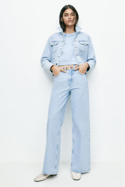 Wide Ultra High Jeans - H&m фото 4