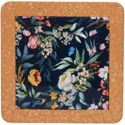 Подставка керамическая 19*19см "Цветочная фантазия"