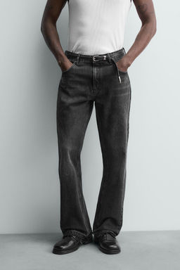 JEANS FLARE FIT / Carb?n - Zara фото 2