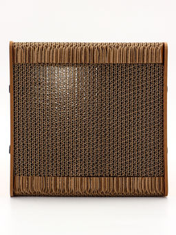 Когтеточка-лежанка Пижон из гофрокартона с кошачьей мятой КотТедж, 482424 см фото 8