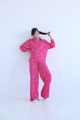 7004 Костюм летний с принтом