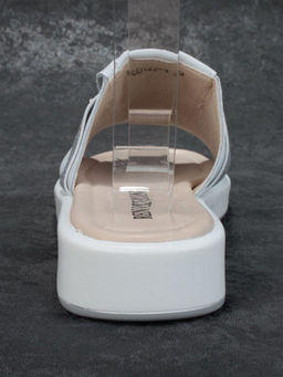 08-PED122-1 WHITE Босоножки женские (натуральная кожа)