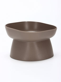 Цена за 2 шт. Миска для животных КУБ 0.2 л, Soft-touch, французский серый - Simaland фото 3