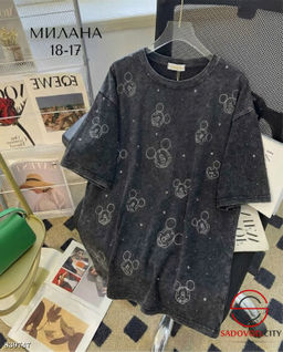 Футболка женская со стразами - Bruno фото 2