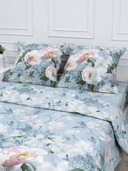 Простыня на резинке 160*200 см, перкаль, борт 25 см (Нигури) - Ивановотекстиль фото 6