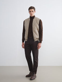 B?y?k Beden Standart Kal?p Kolej Yaka Erkek Yelek