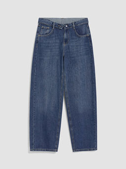 Baggy Fit Kad?n Jean Pantolon