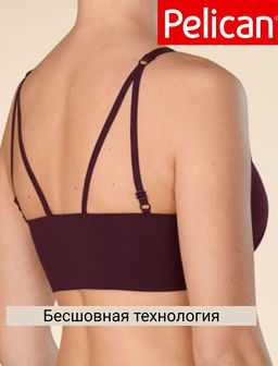 PELICAN, майка-топ для женщин, Черника