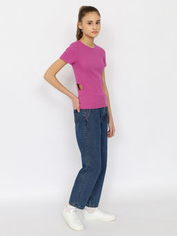 CRB wear/CSJG 63782-44-400 Футболка для девочки,фиолетовый/Ex.Cherubino фото 2