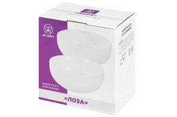 Набор 2 салатников 16,5*16,5*6 см 800 мл Лоза - Elan gallery фото 11