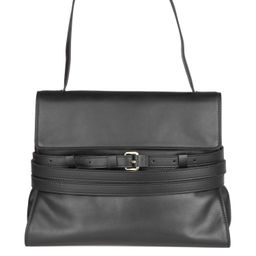H5965 black, Женская кожаная сумка, Barcelo Biagi