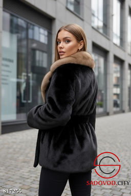 Шуба женская из искусственного меха - Bruno фото 2