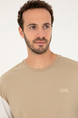 Мужская футболка светло-хаки Неожиданная скидка в корзине - U.s. polo assn фото 2