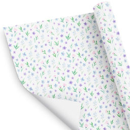 Цена за 10 шт. Бумага упаковочная глянцевая «Нежные цветы», 50 × 70 см