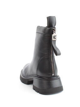 04-M3-L860 BLACK Ботинки зимние женские (натуральная кожа, натуральный мех) - Фабричный китай фото 7
