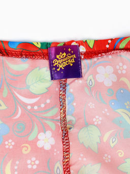 Карнавальный набор «Народная краса»: юбка р-р 40-48, воротник, повязка, цвет красный