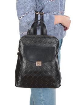 L22439 BLACK Сумка-рюкзак (искусственная кожа) - Фабричный китай фото 3