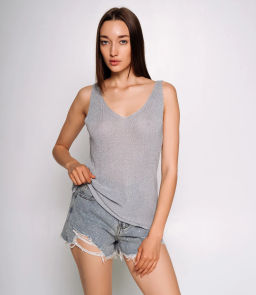 Топ #КТ805 (9), серый